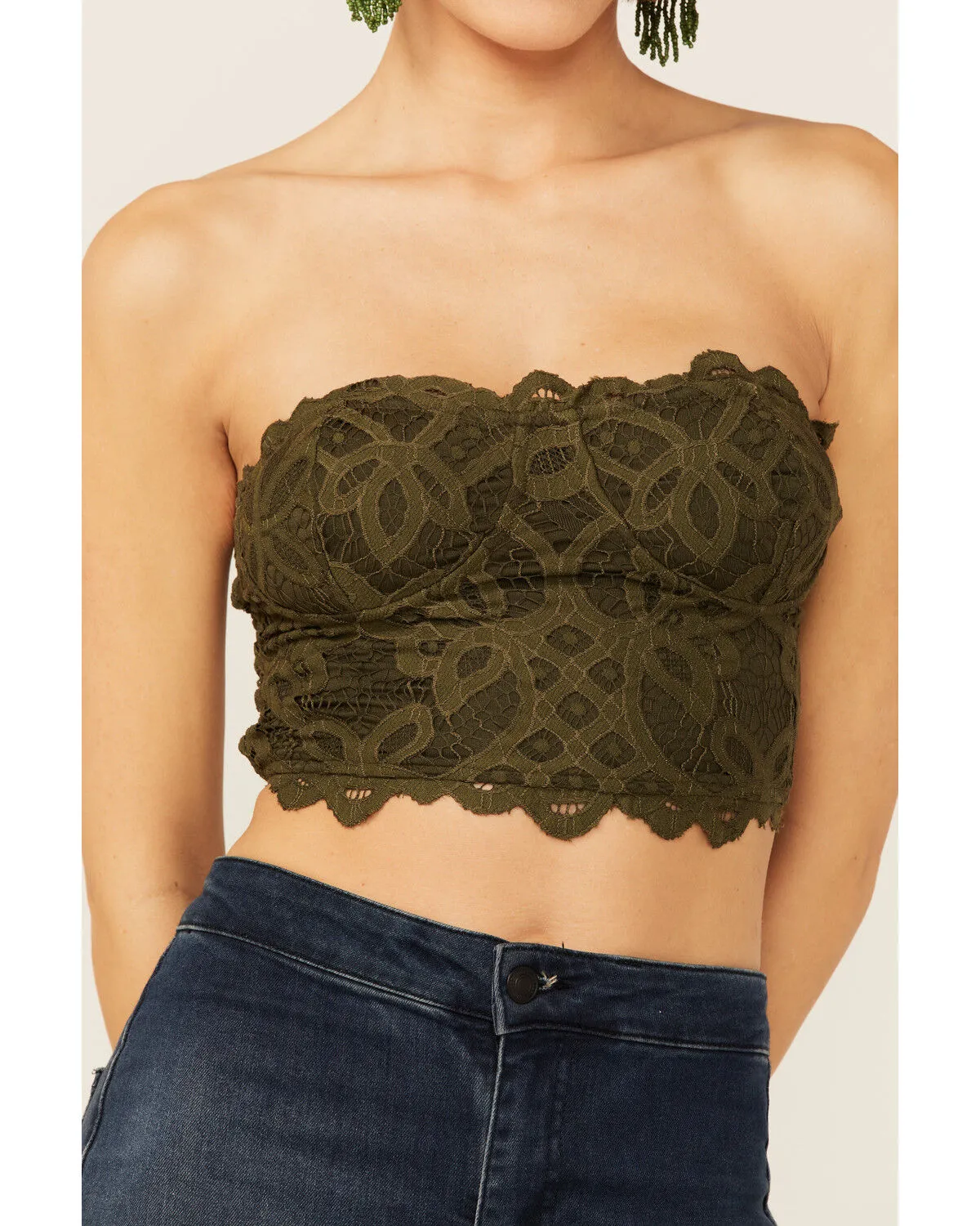 Free People Women's Army Adella Corset Bralette