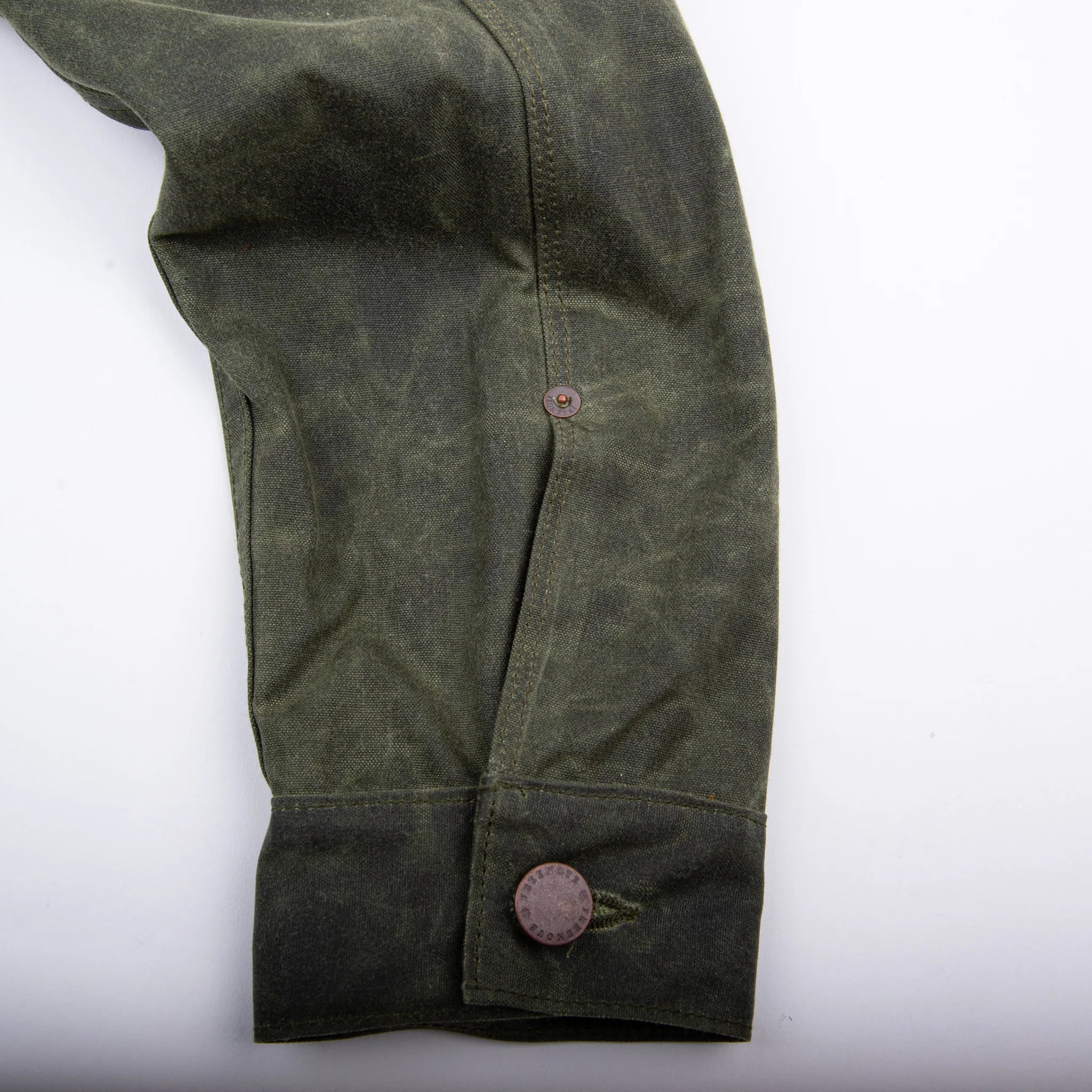 Freenote Cloth Waxed Riders Jacket - Olive