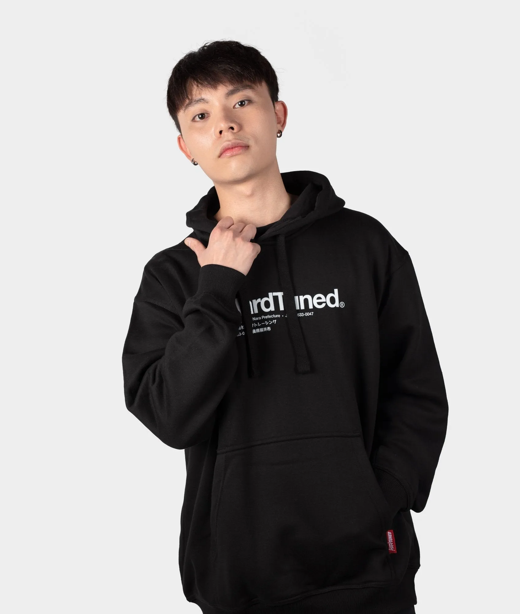 Hardtuned Essential Hoodie - Black