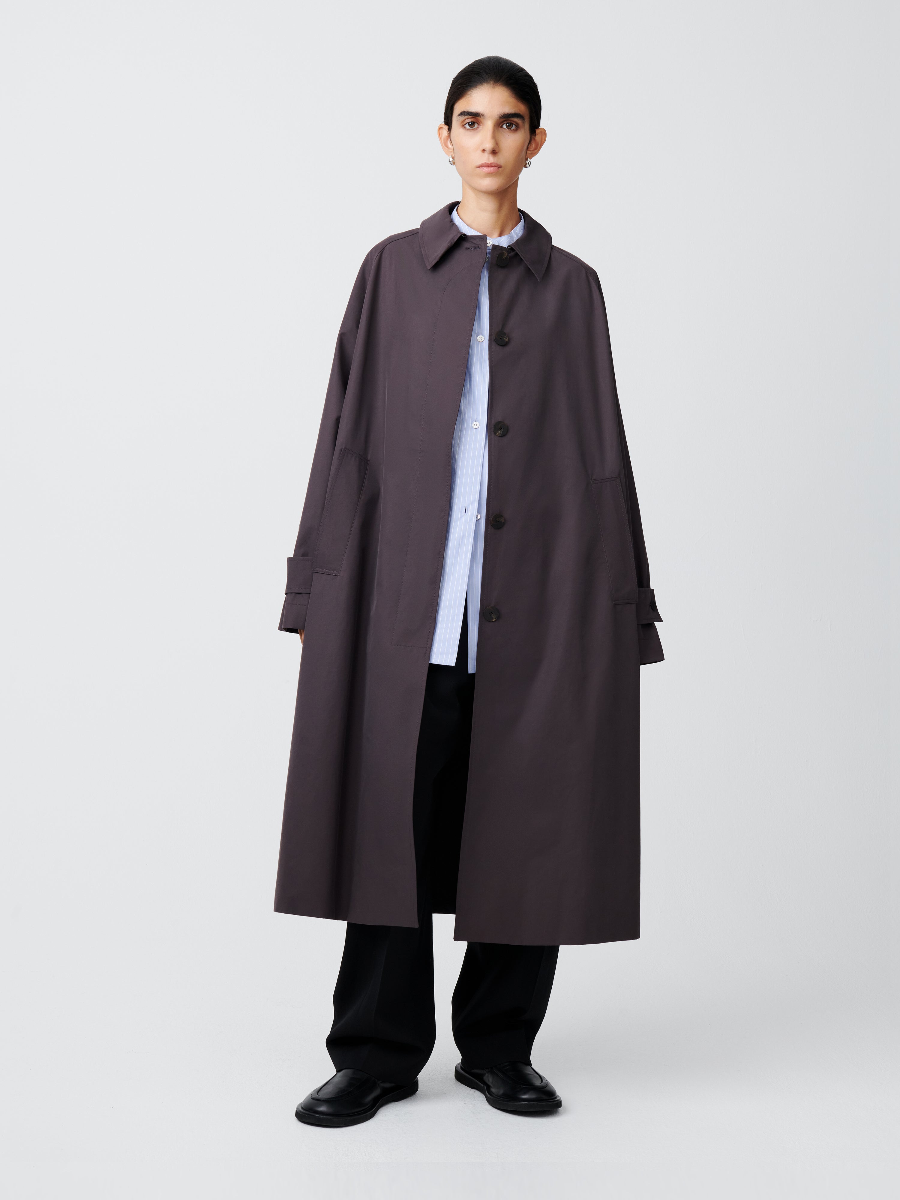 Holin Coat in Cocoa