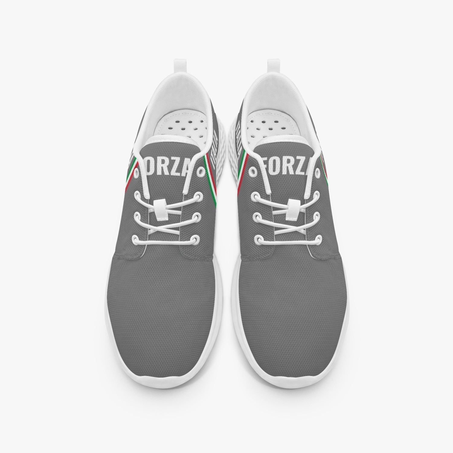 Italy Running Shoes - Forza Italia - Grey - men's /women's sizes