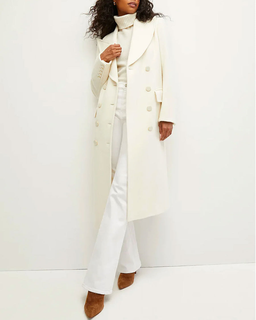 Ivory Nalida Dickey Coat