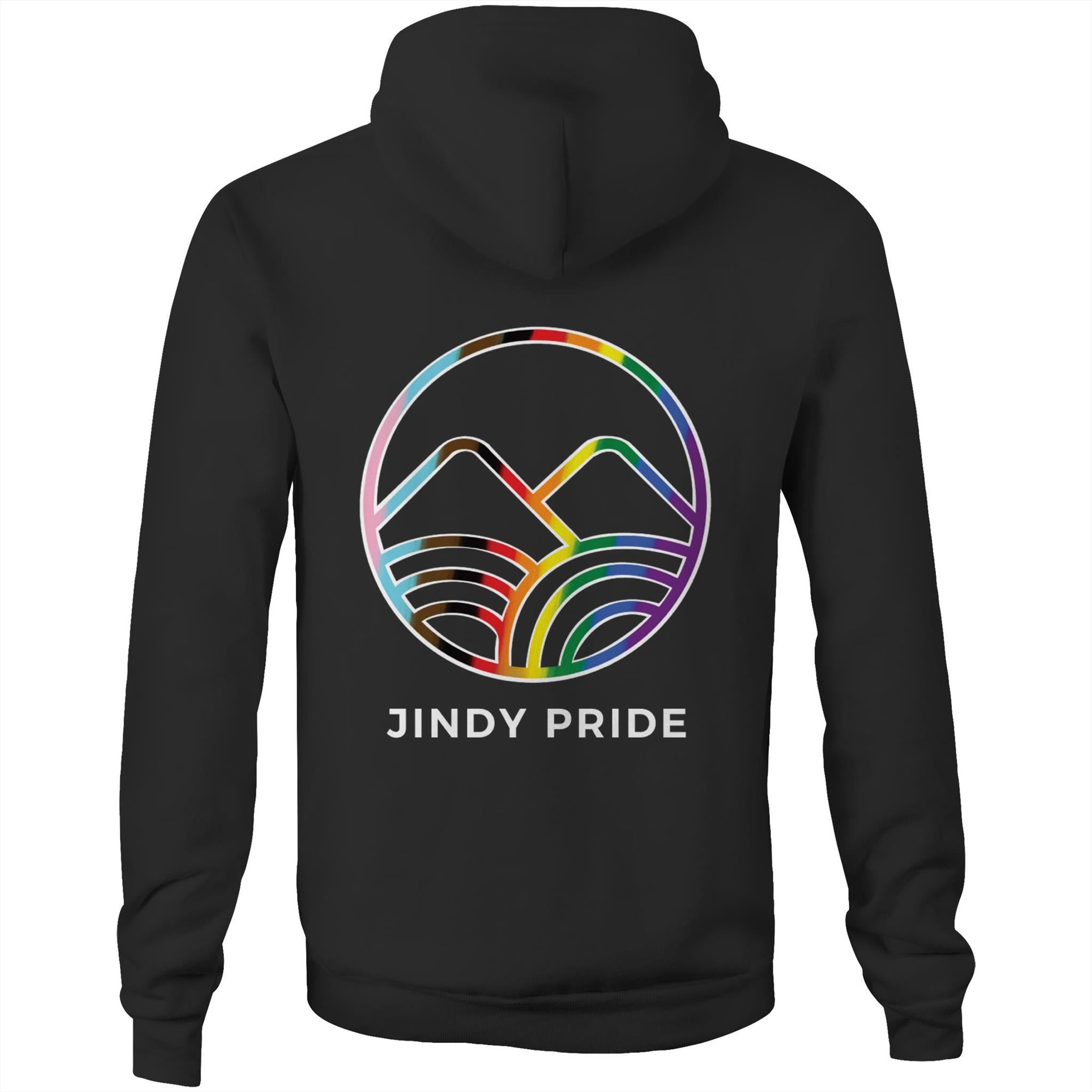 Jindy Pride Logo Double Sided Hoodie (CLB002)