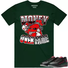 Jordan 2 Low Christmas 2s Shirt to Match - RED MOF