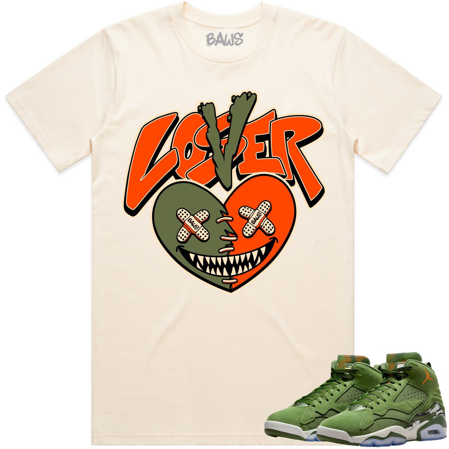 Jordan MVP 678 Sky J Olive Shirt to Match - CELADON LOVER LOSER BAWS