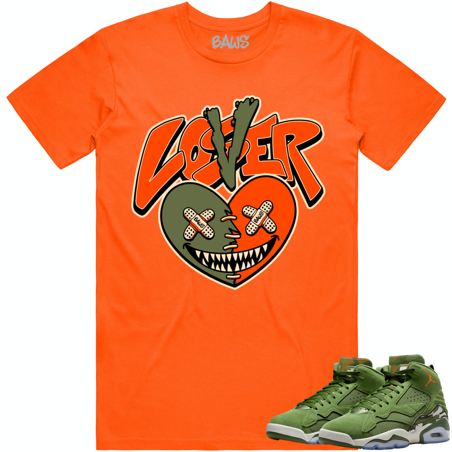 Jordan MVP 678 Sky J Olive Shirt to Match - CELADON LOVER LOSER BAWS