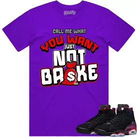 Jordan MVP Raptors Shirt to Match - RED NOT BROKE