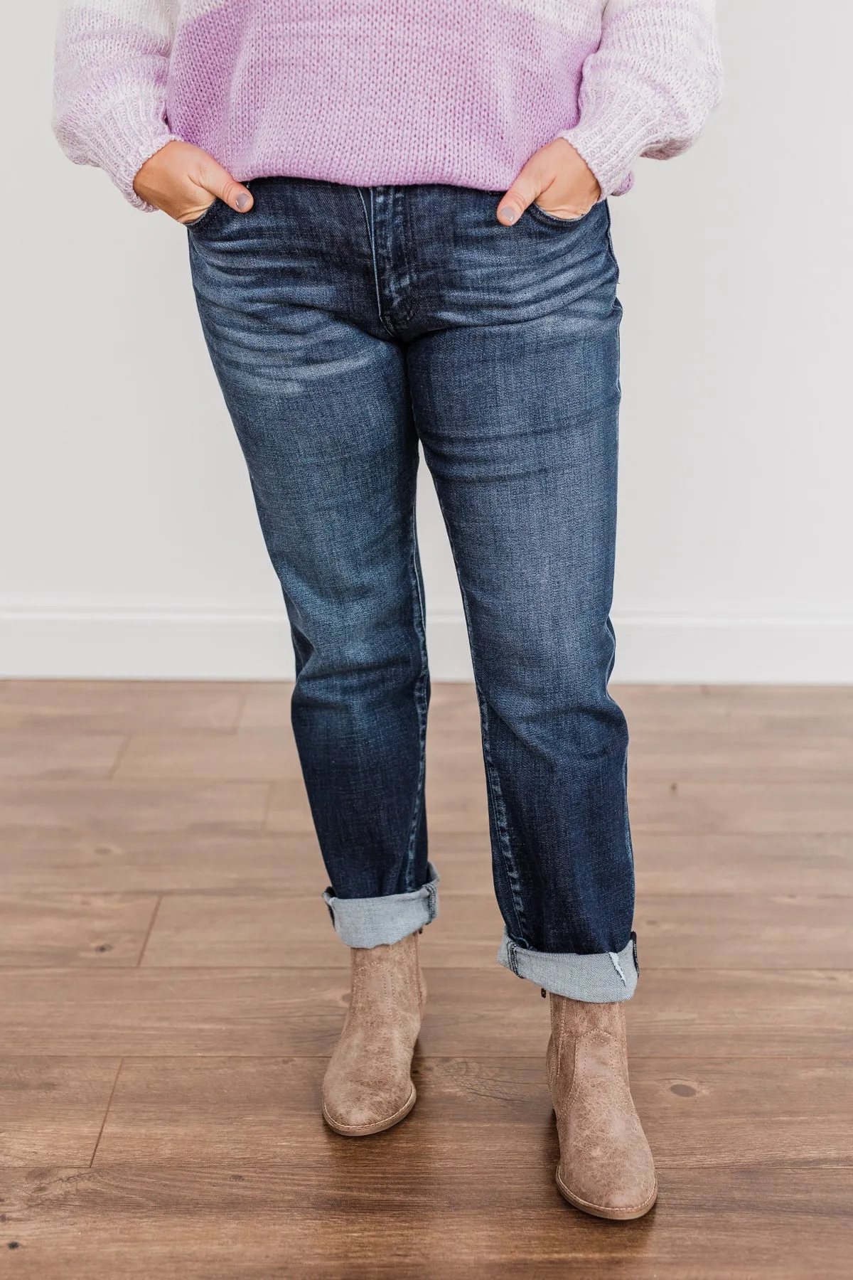 KanCan Straight Fit Jeans- Gina Wash