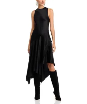 Kobi Halperin Thea Sateen Asymmetric Dress