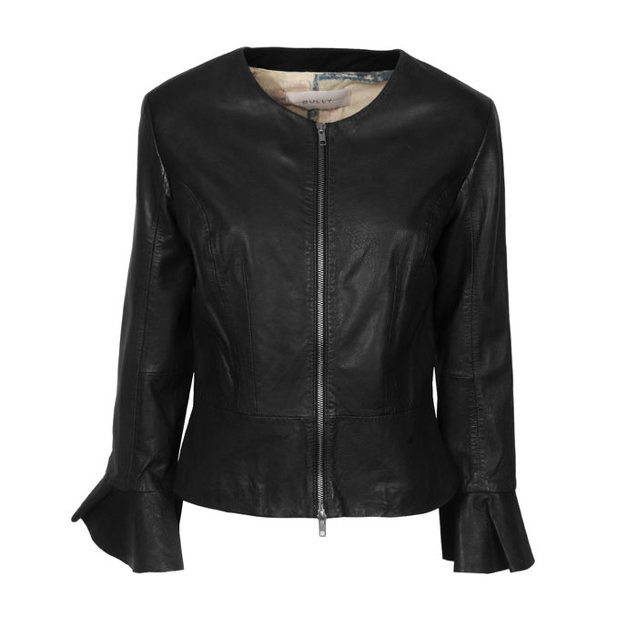 LEATHER JACKET Woman Black