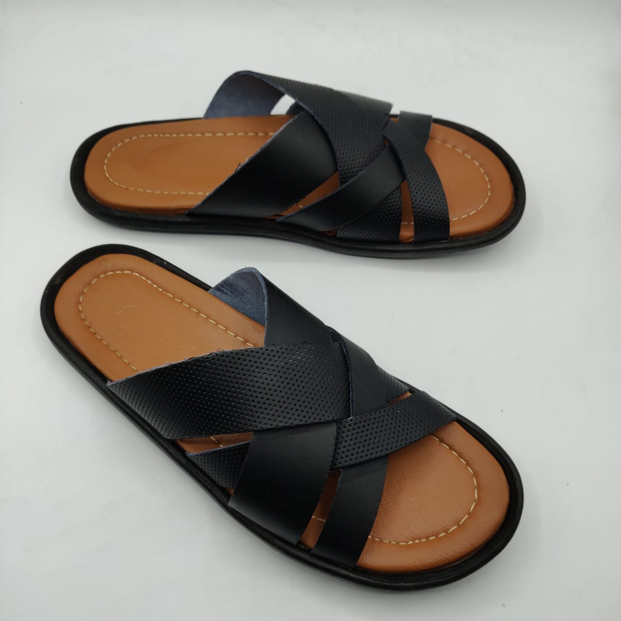 Leather Slippers SL30