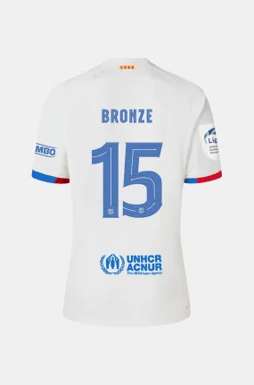 Liga F FC Barcelona away shirt 23/24 - Junior - BRONZE