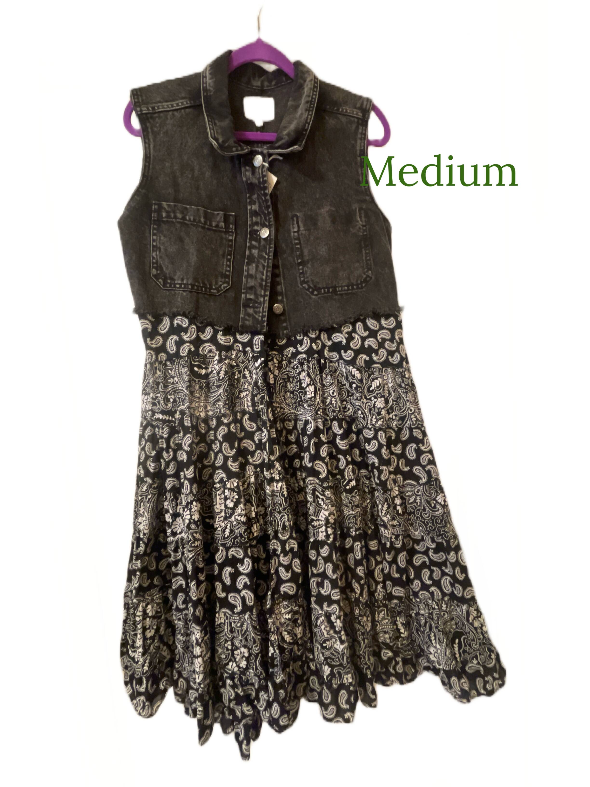 Lorna M Designs - Jeans Duster Vest