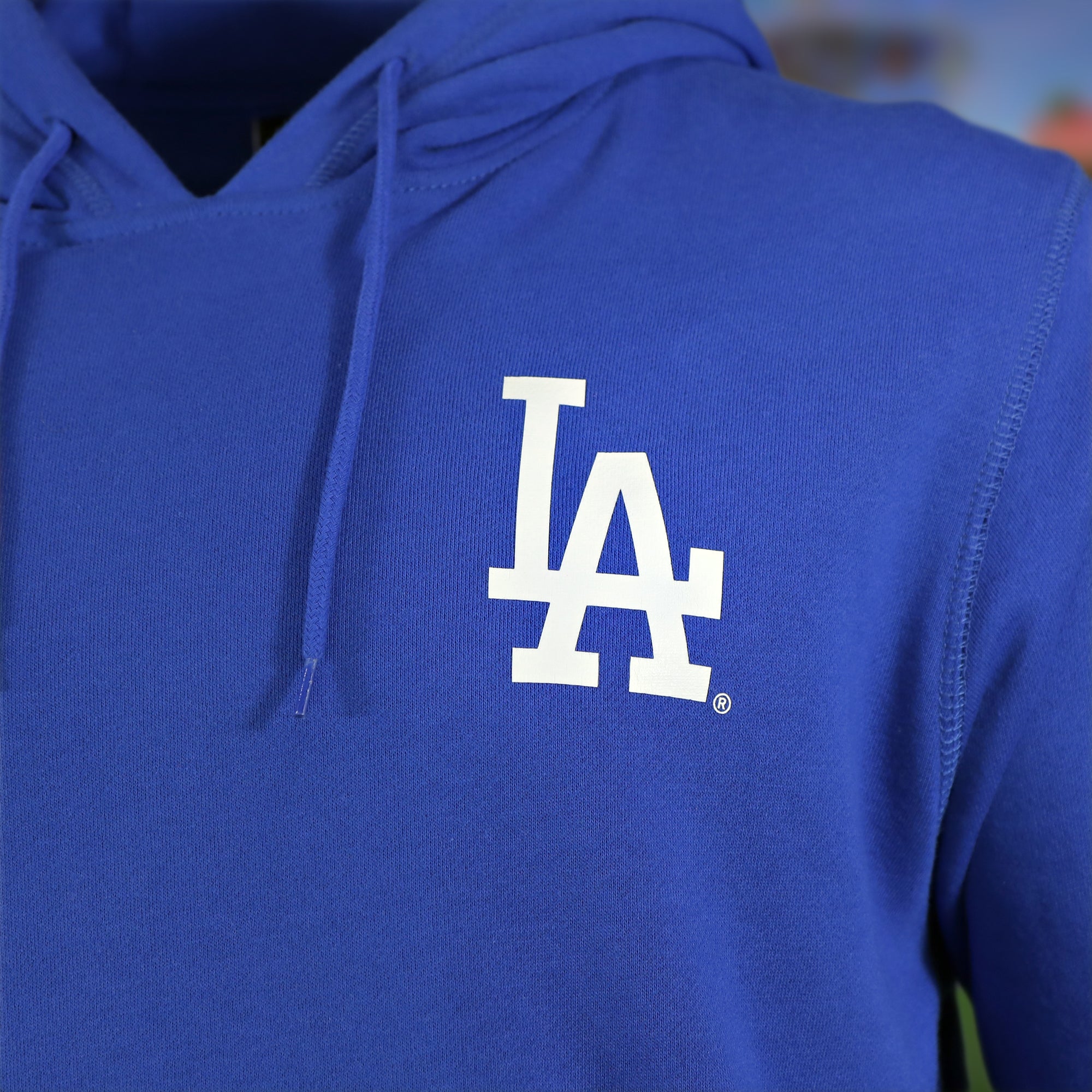 Los Angeles Dodgers City Cluster 59Fifty Fitted Matching Royal Pullover Hoodie