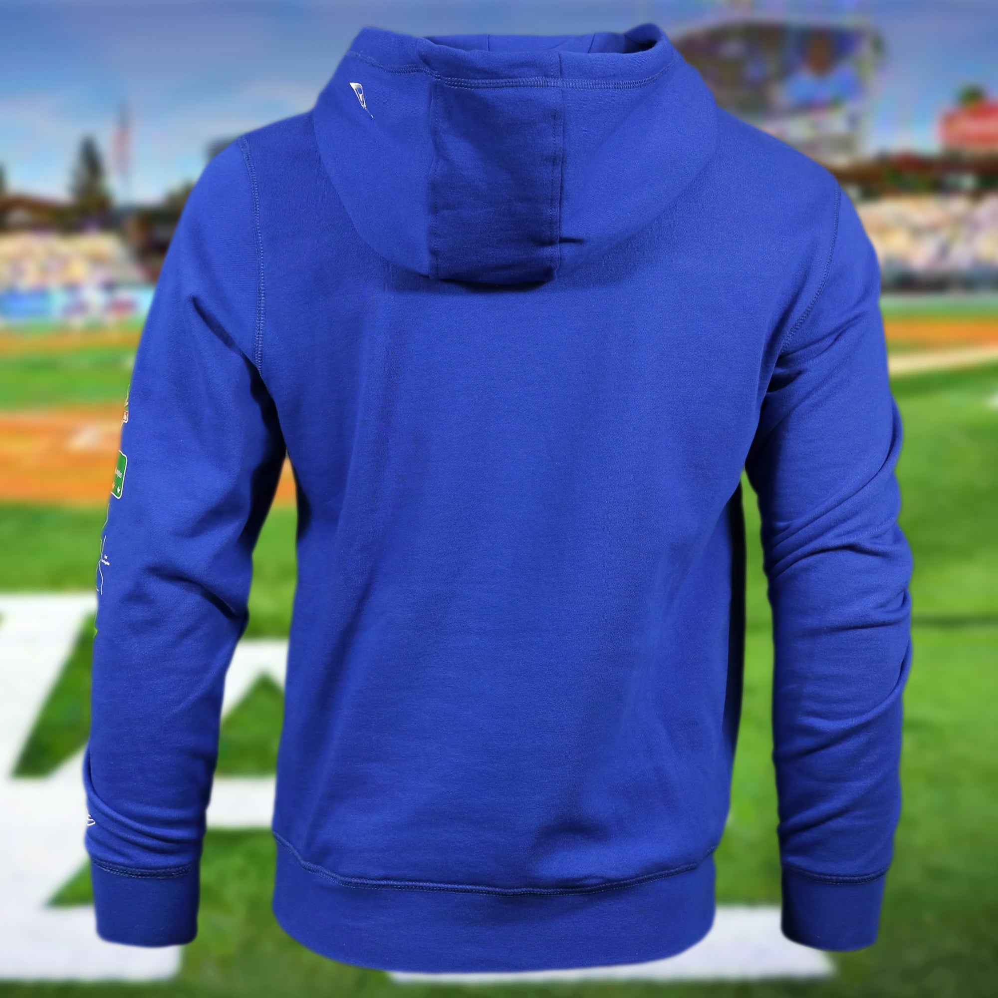 Los Angeles Dodgers City Transit 59Fifty Fitted Matching Royal Pullover Hoodie