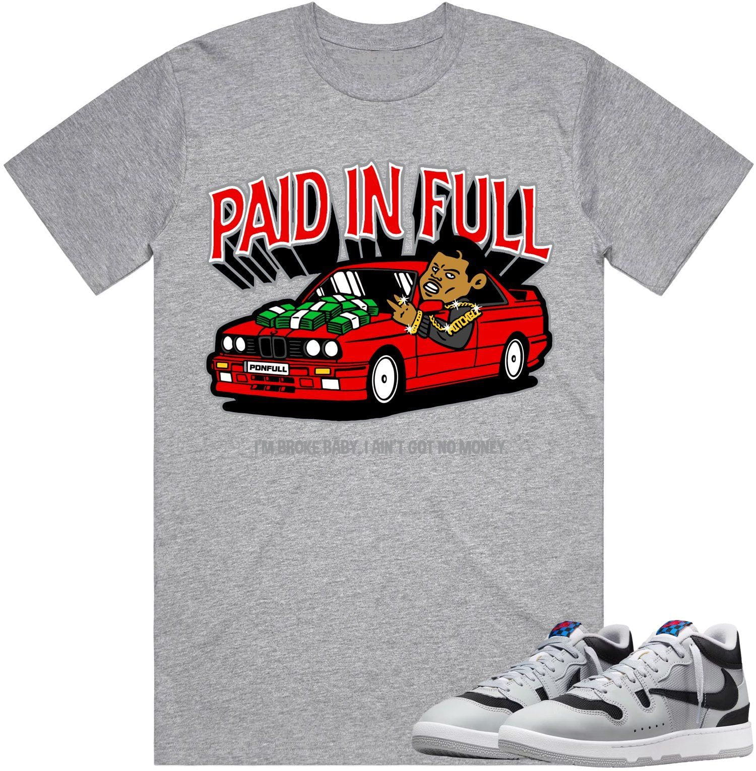 Mac Attack Cactus Jack Shirt to Match - RED PAID