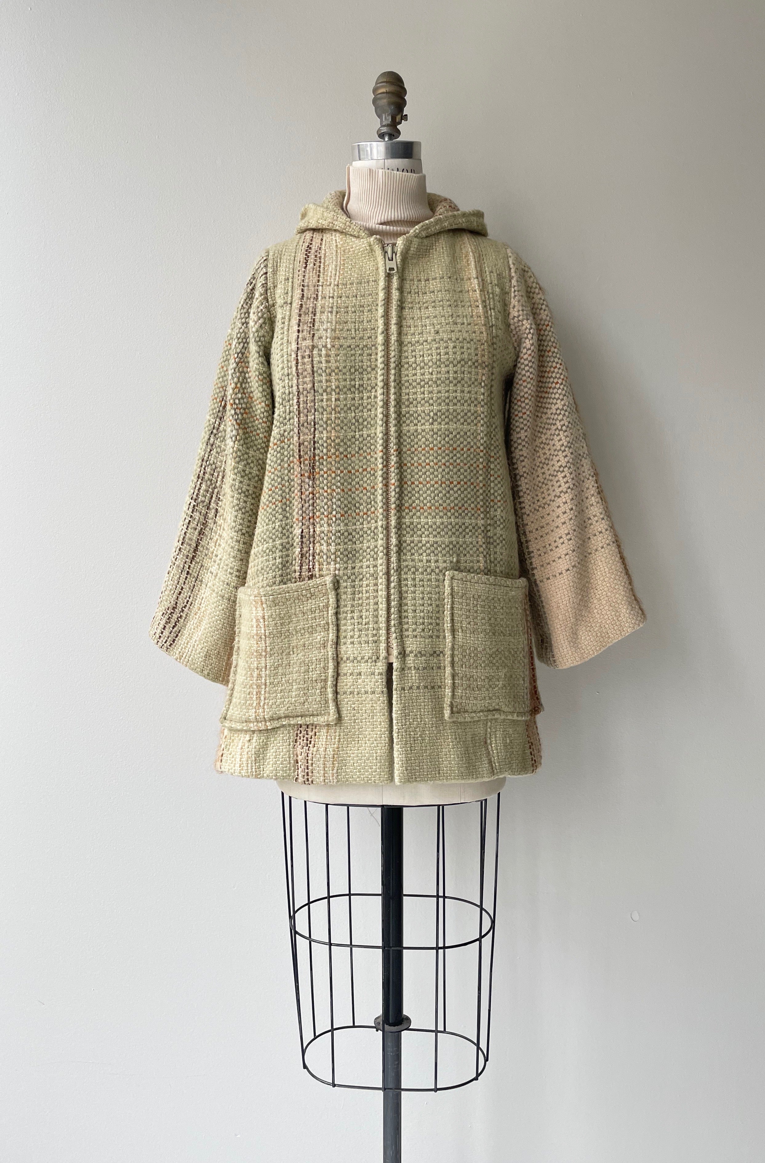 Martine Gruber Woven Wool Coat