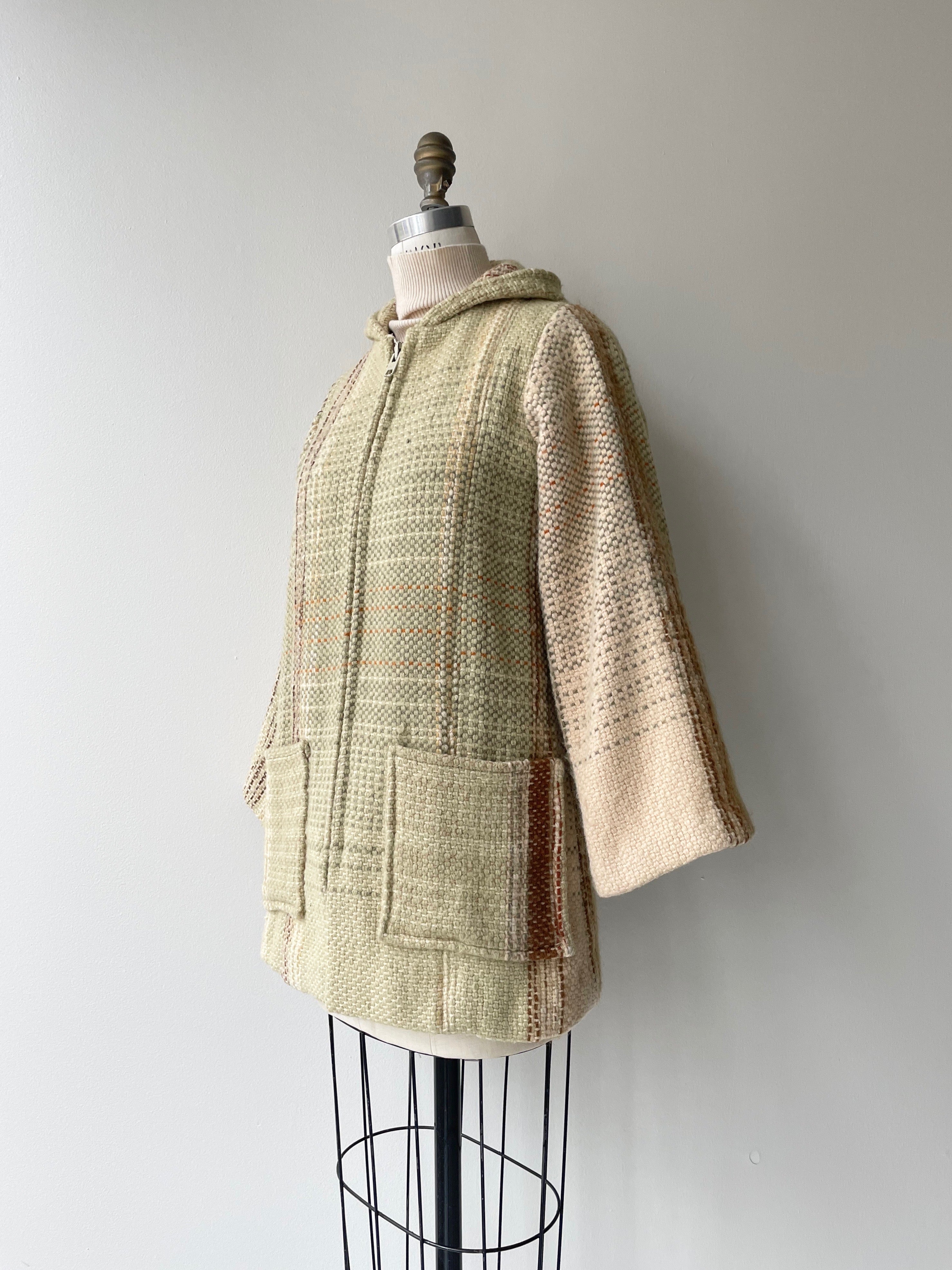 Martine Gruber Woven Wool Coat