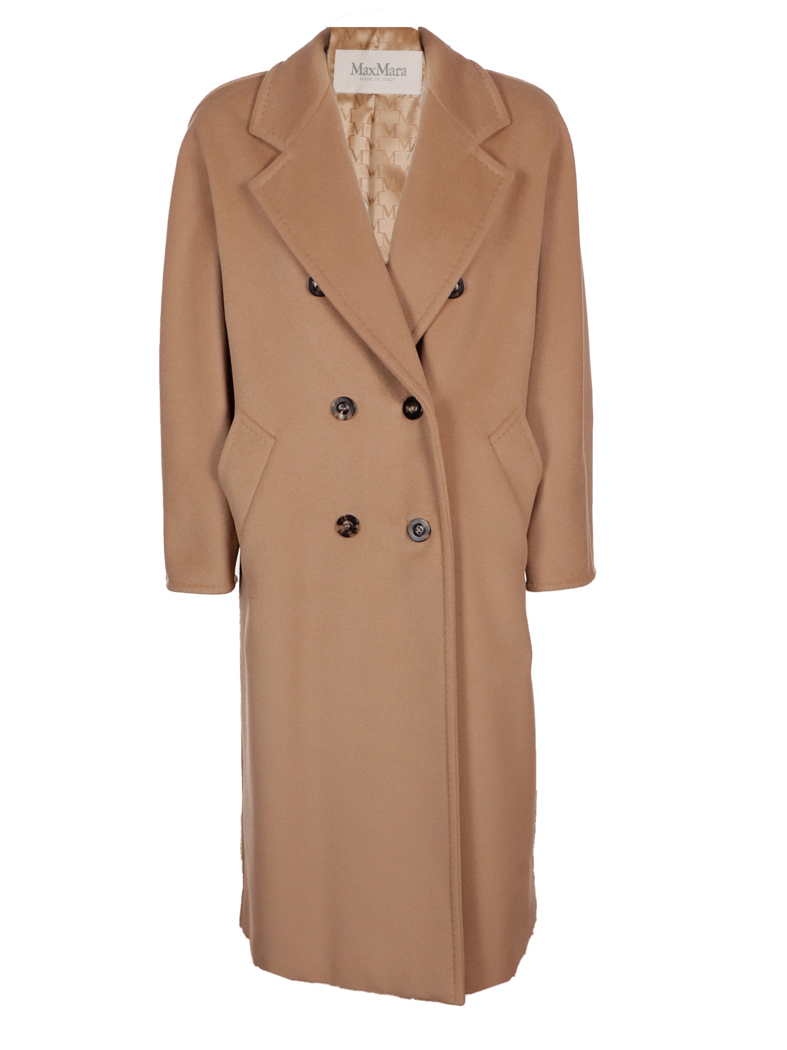 Max Mara Double-Breasted Long-Sleeved Coat