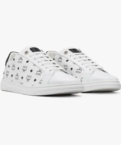 MCM Men's Terrain Lo Sneakers In Visetos