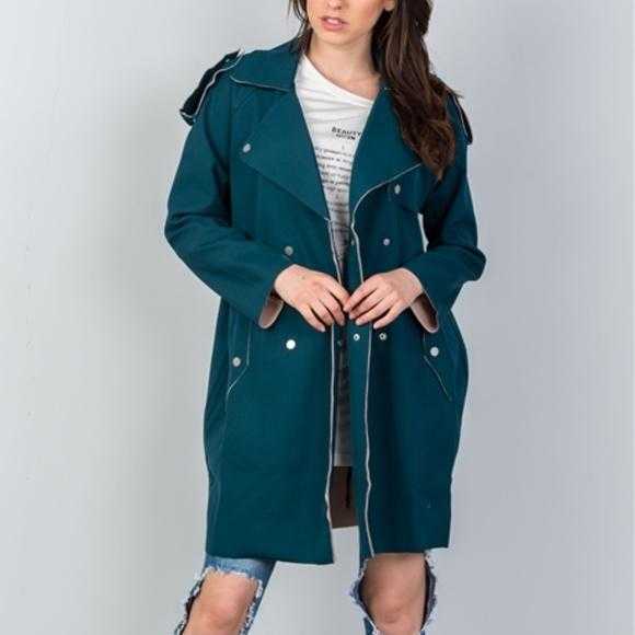 Modern Teal Jacket