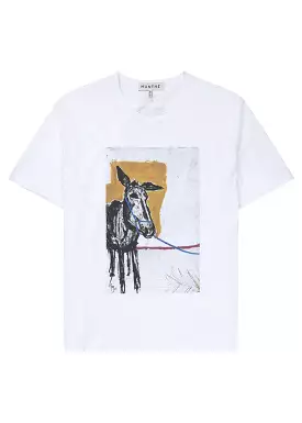 Munthe Midi T-shirt - White