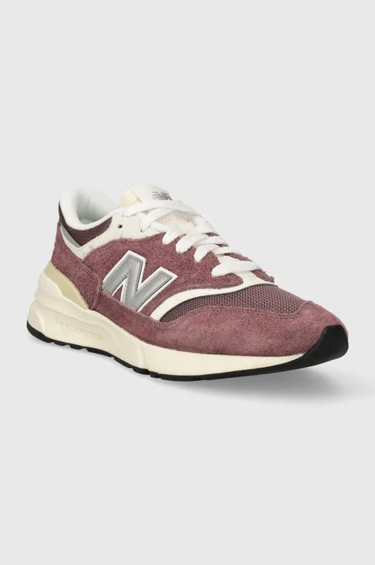 New Balance sneakers 997 maroon color