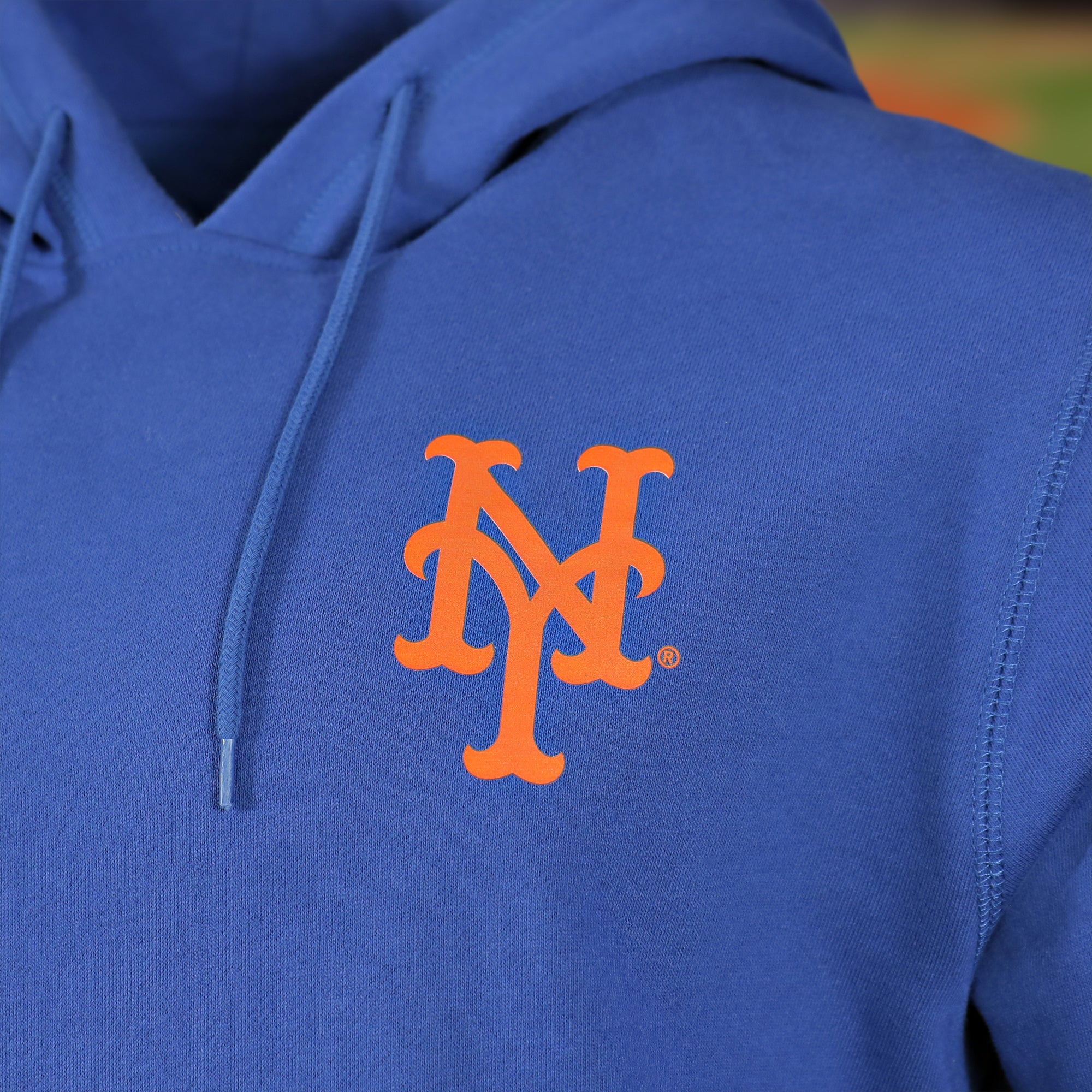 New York Mets City Cluster 59Fifty Fitted Matching Royal Pullover Hoodie