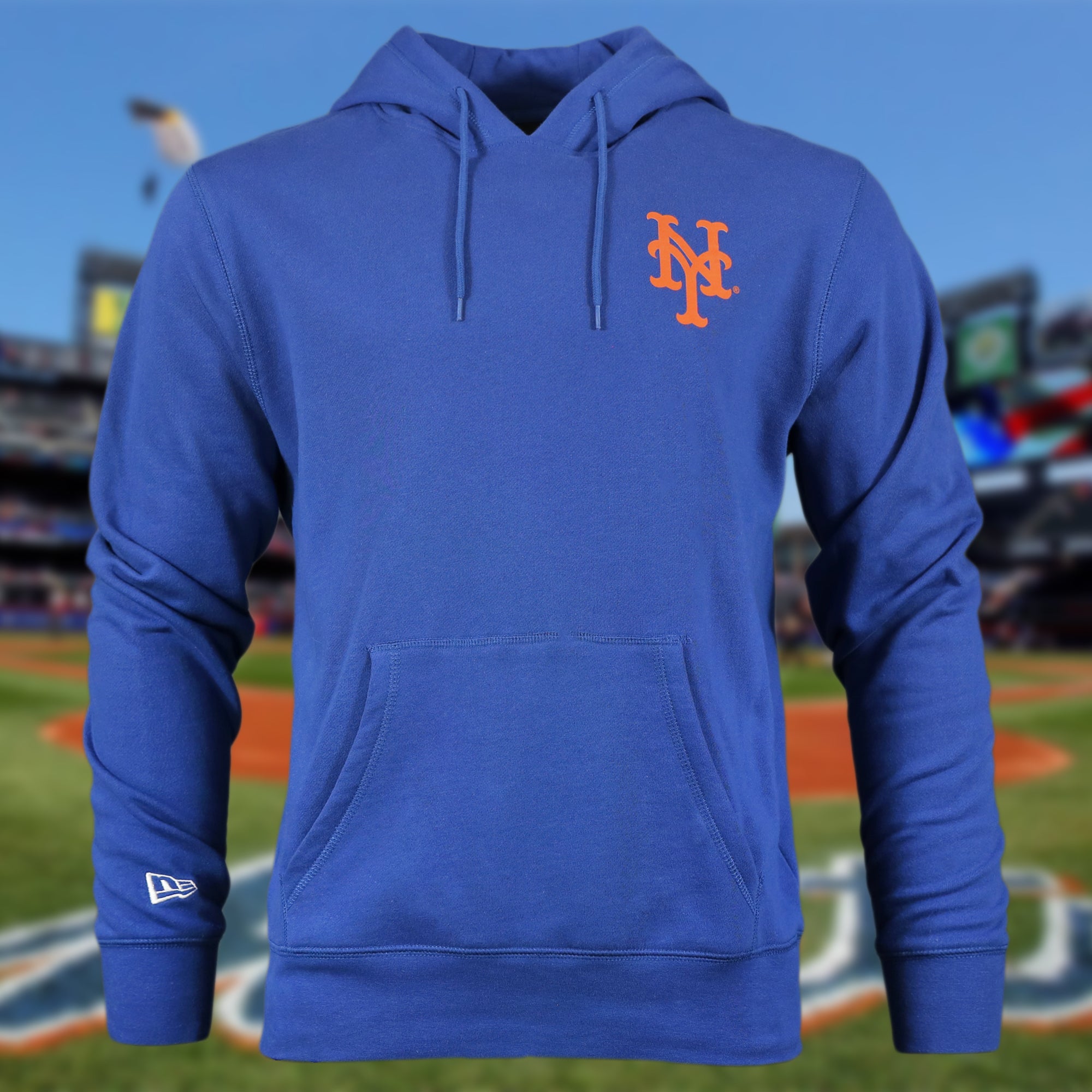 New York Mets City Cluster 59Fifty Fitted Matching Royal Pullover Hoodie