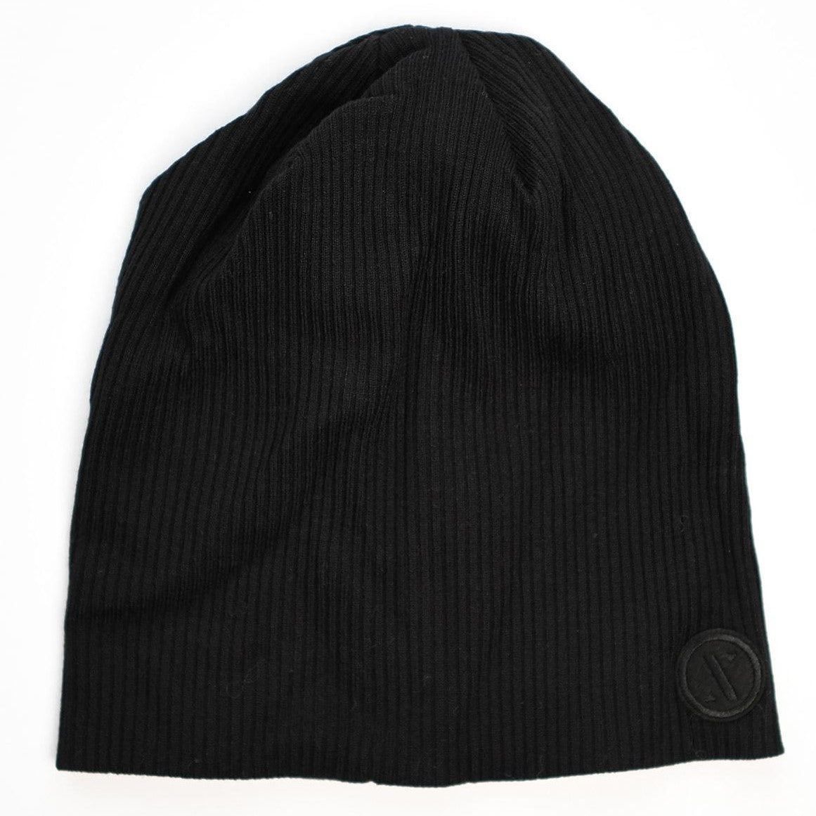 Nicsessories Black Logo Sweater Beanie