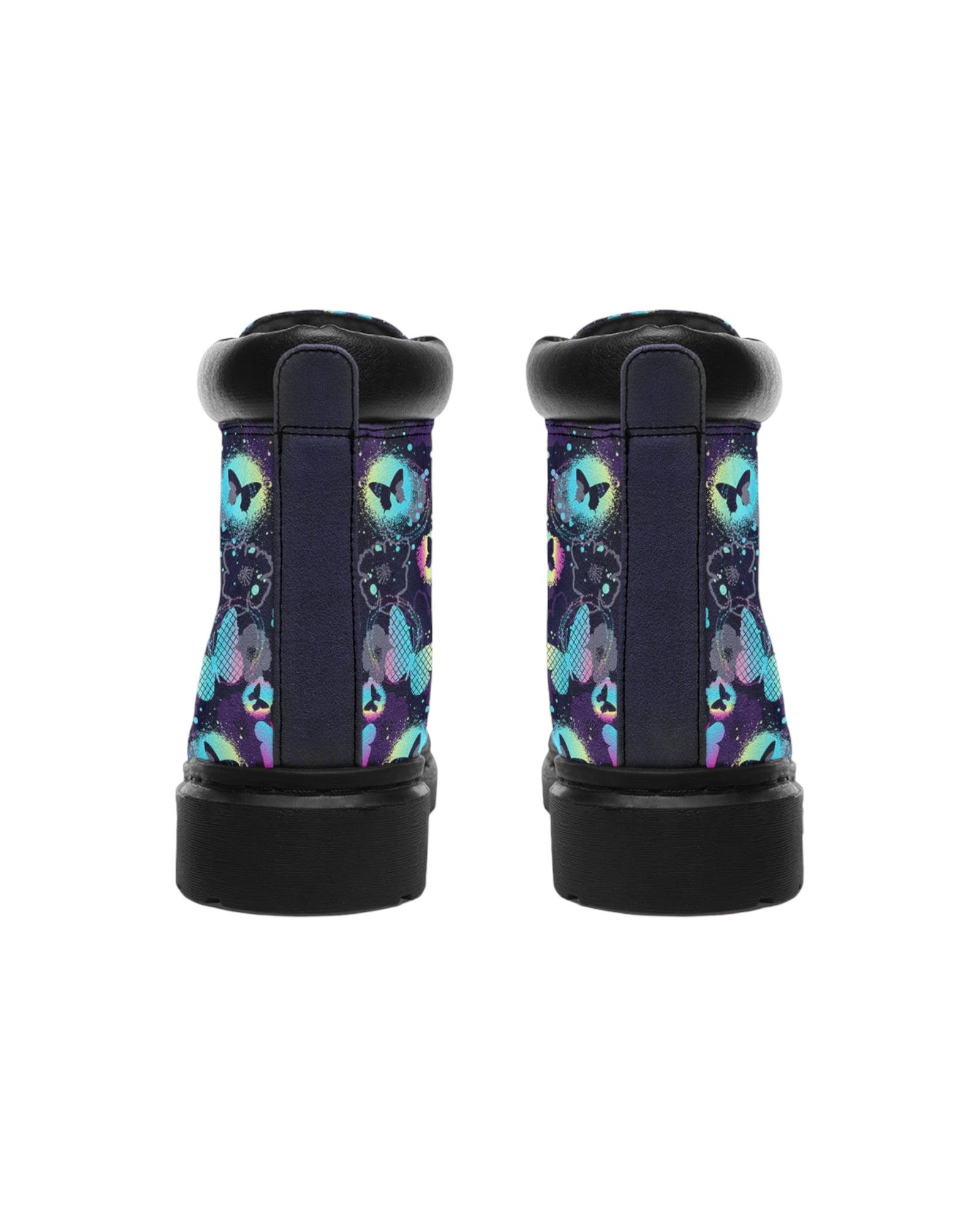 Painted Butterfly Festival Boots