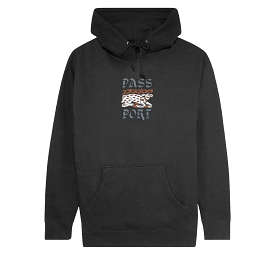 Pass Port Antler Hoodie Black