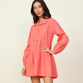 Poplin Easy Shirt Dress