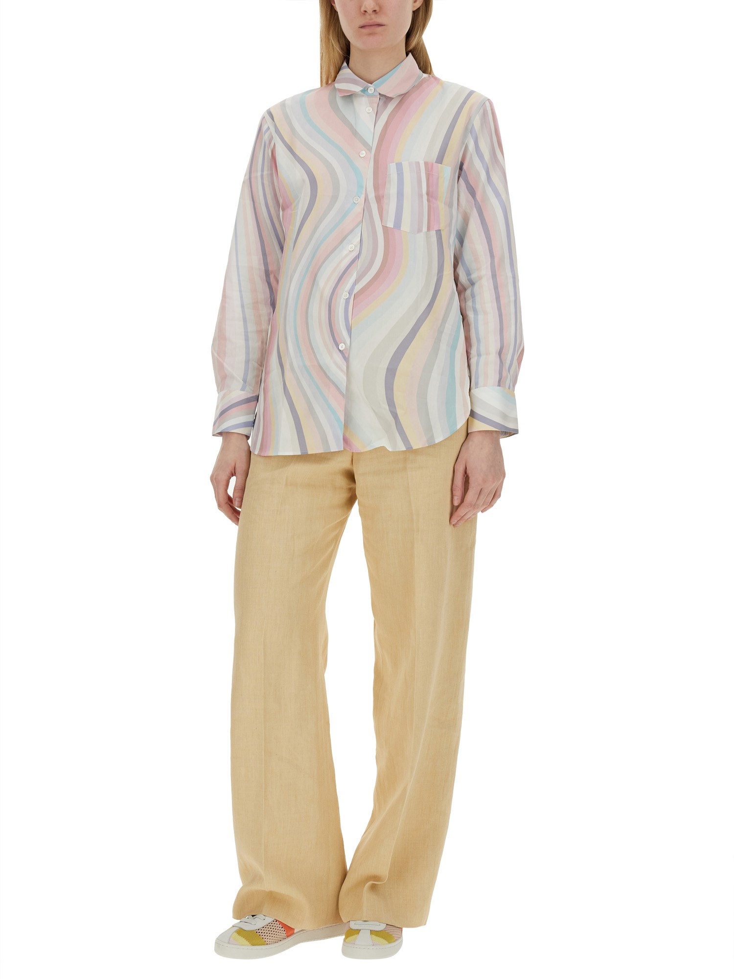 PS BY PAUL SMITH    FADED SWIRL SHIRT