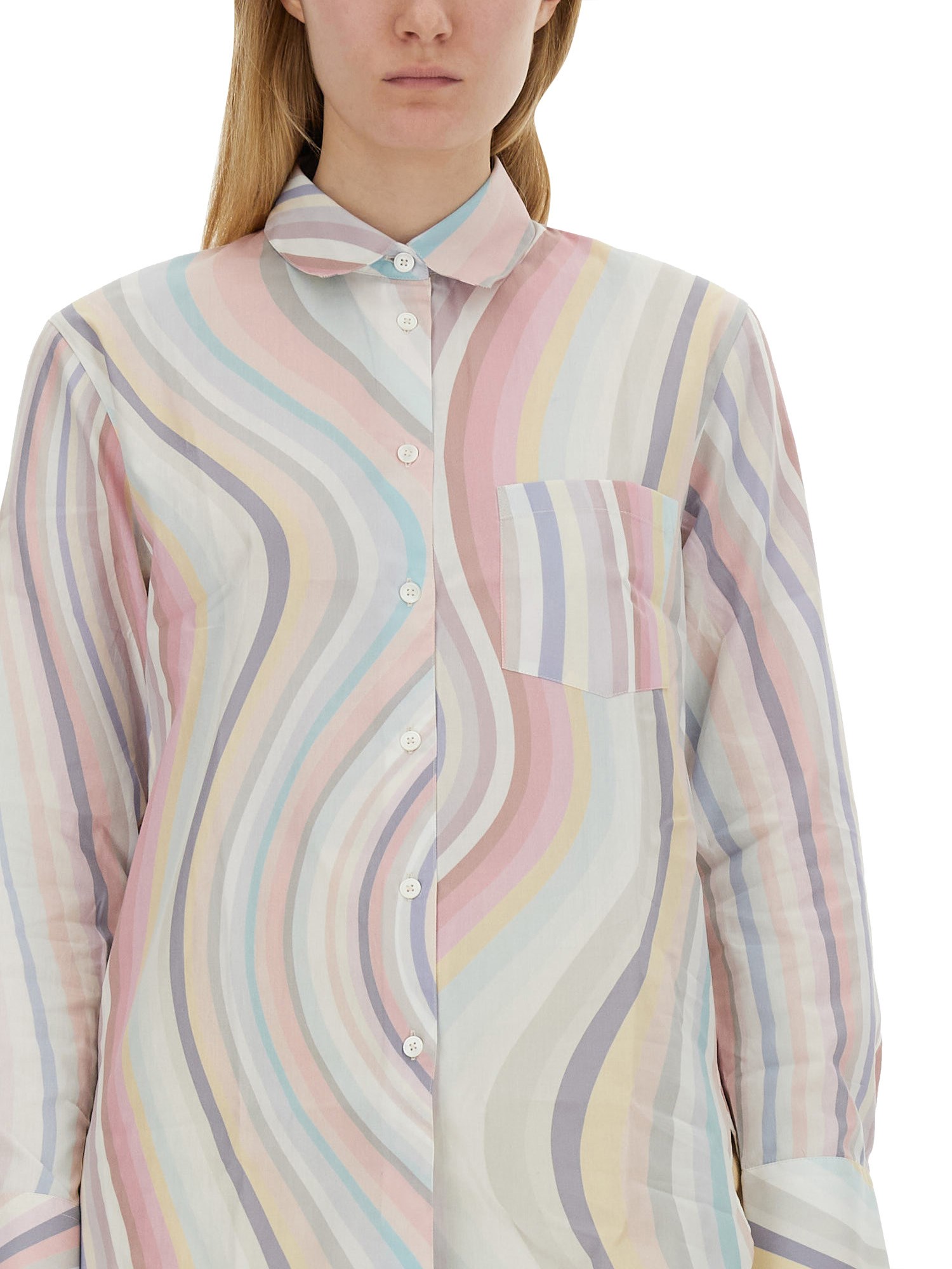 PS BY PAUL SMITH    FADED SWIRL SHIRT