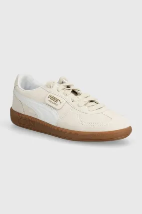 Puma suede sneakers Palermo Cobalt Glaze beige color 396463