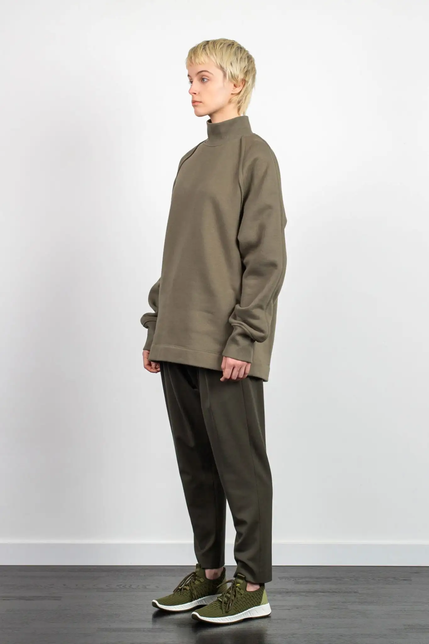 Raglan Sleeve Turtleneck