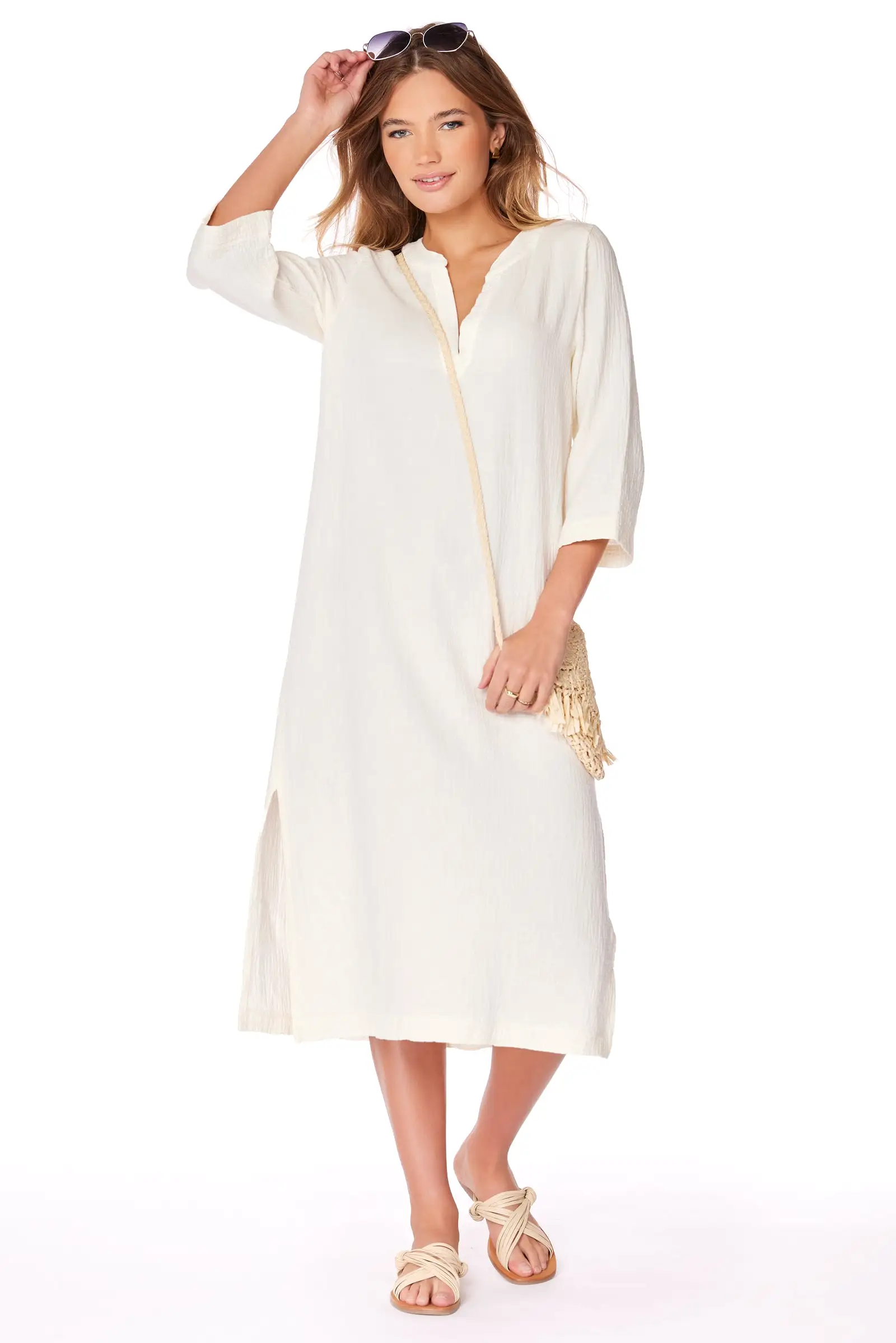 RAW EDGE MIDI CAFTAN