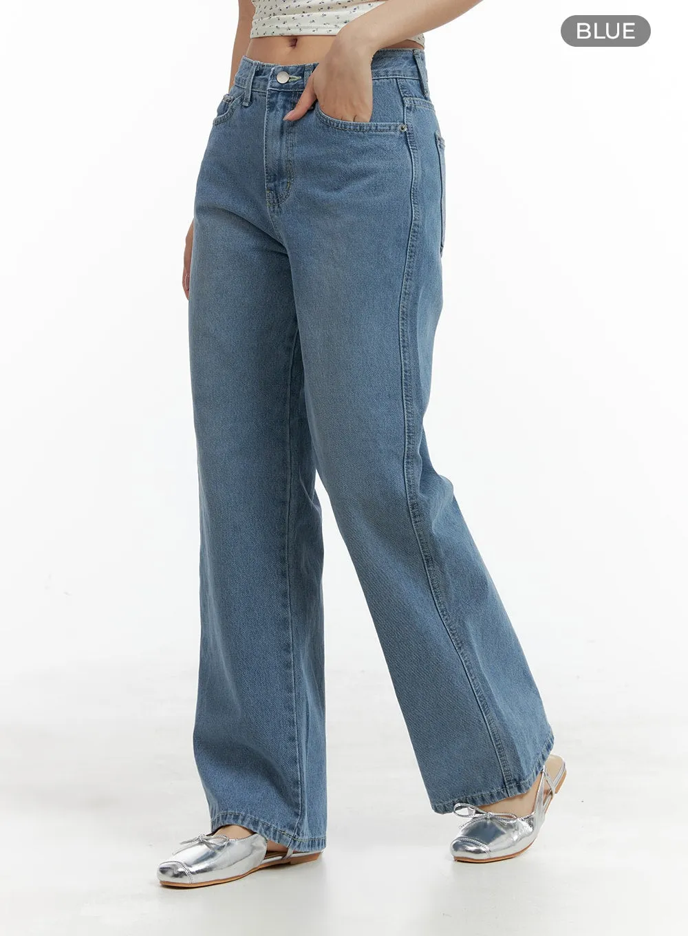 Recycled Straight Leg Jeans OM428