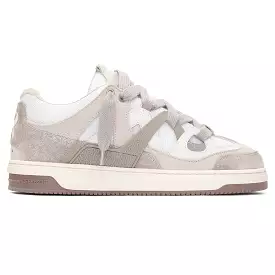 Represent Bully Panelled Canvas Washed Taupe Cashmere Sneakers