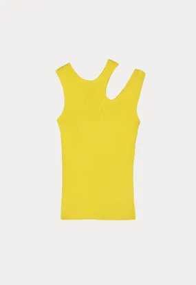 Ribbed Sleeveless Top