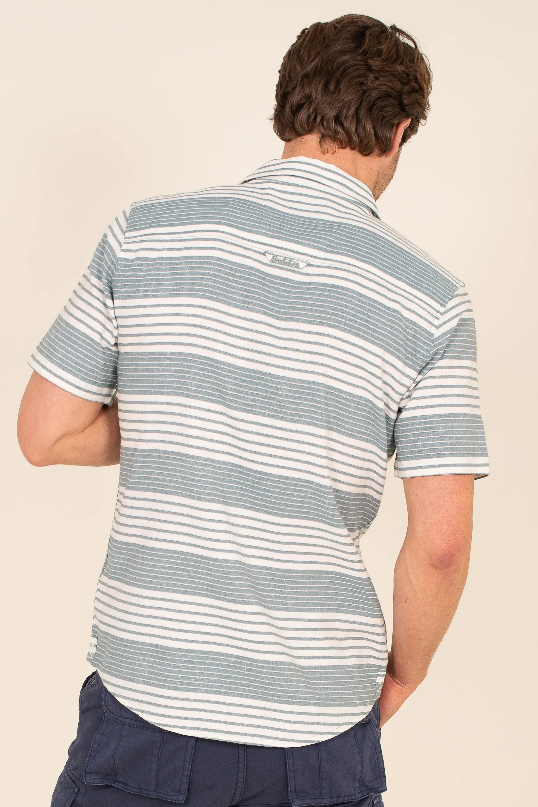 Short Sleeve Stripe Shirt