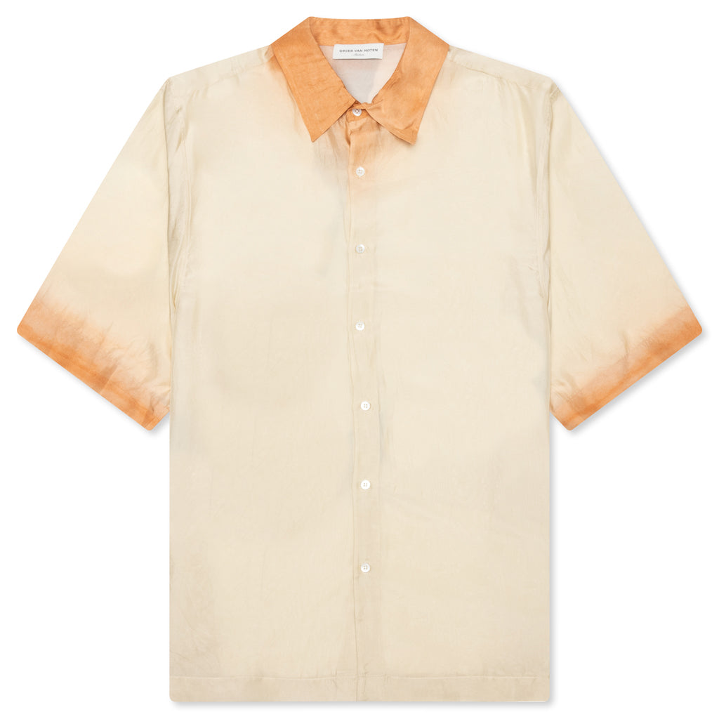 Silk Ombre Shirt - Orange