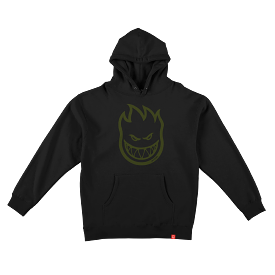 Spitfire Youth Bighead Hoodie Black/Olive