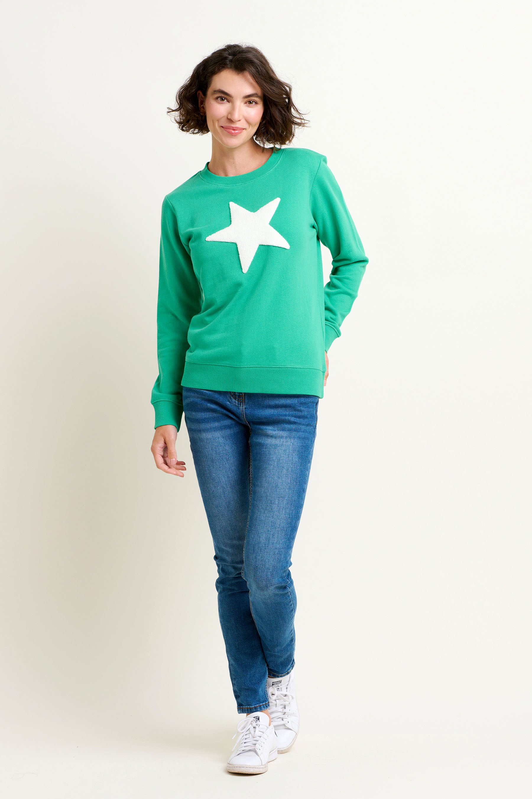 Star Crew Neck Sweatshirt