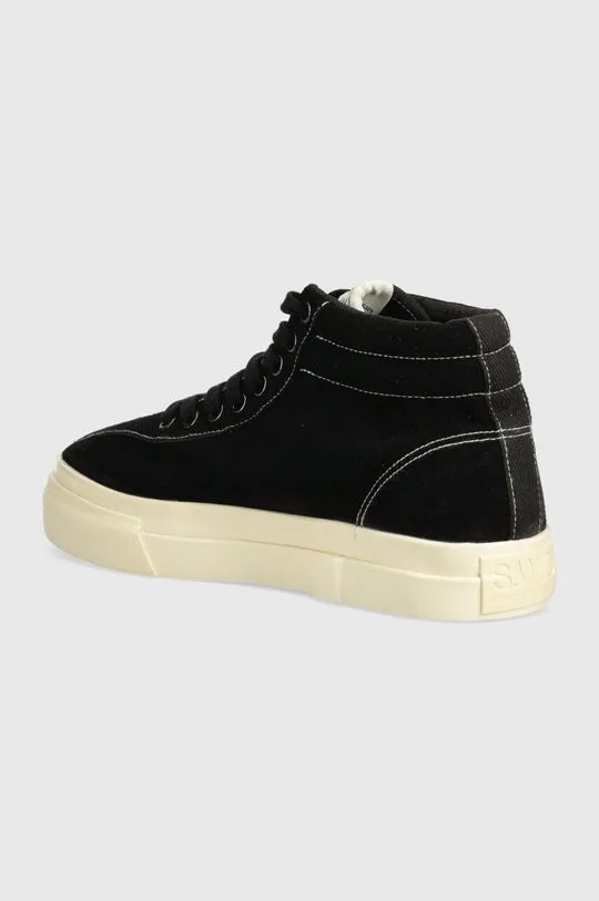 Stepney Workers Club suede sneakers Varden M Suede black color