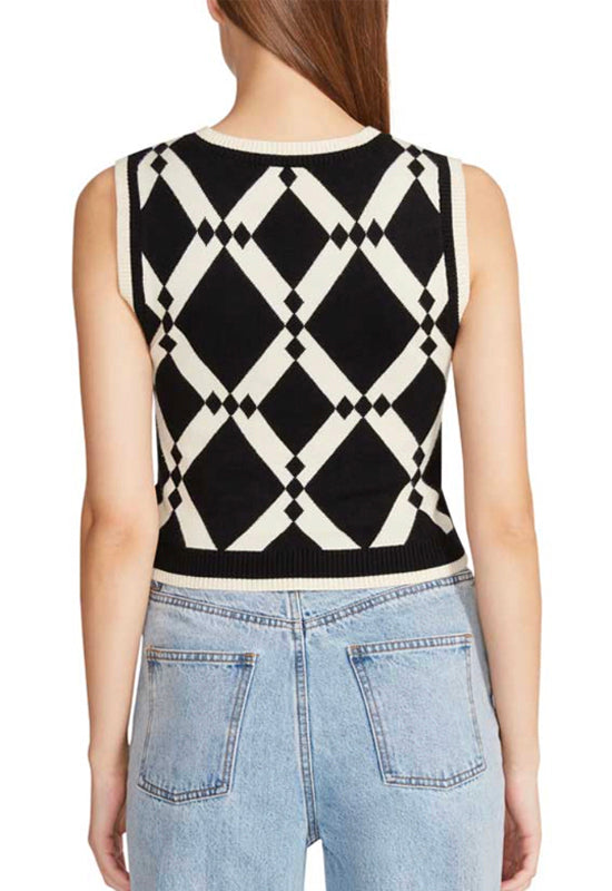 Steve Madden - Siren Sweater Vest Black