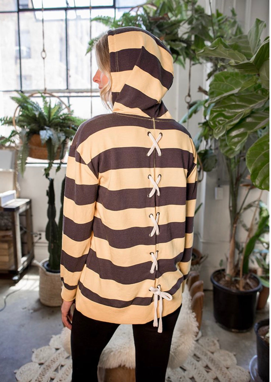 Striped Hoodie