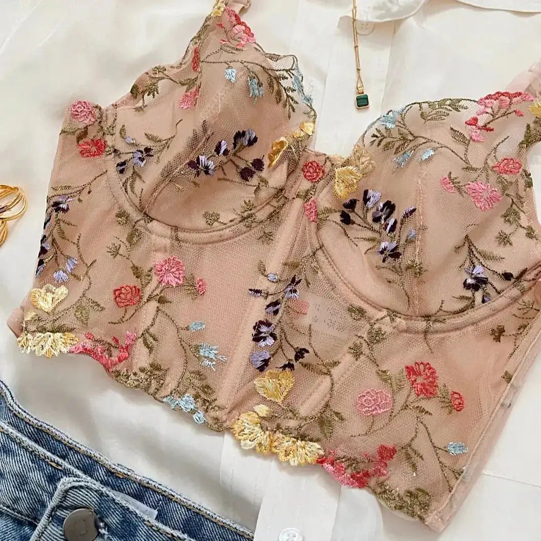 Sunny Floral Corset W337