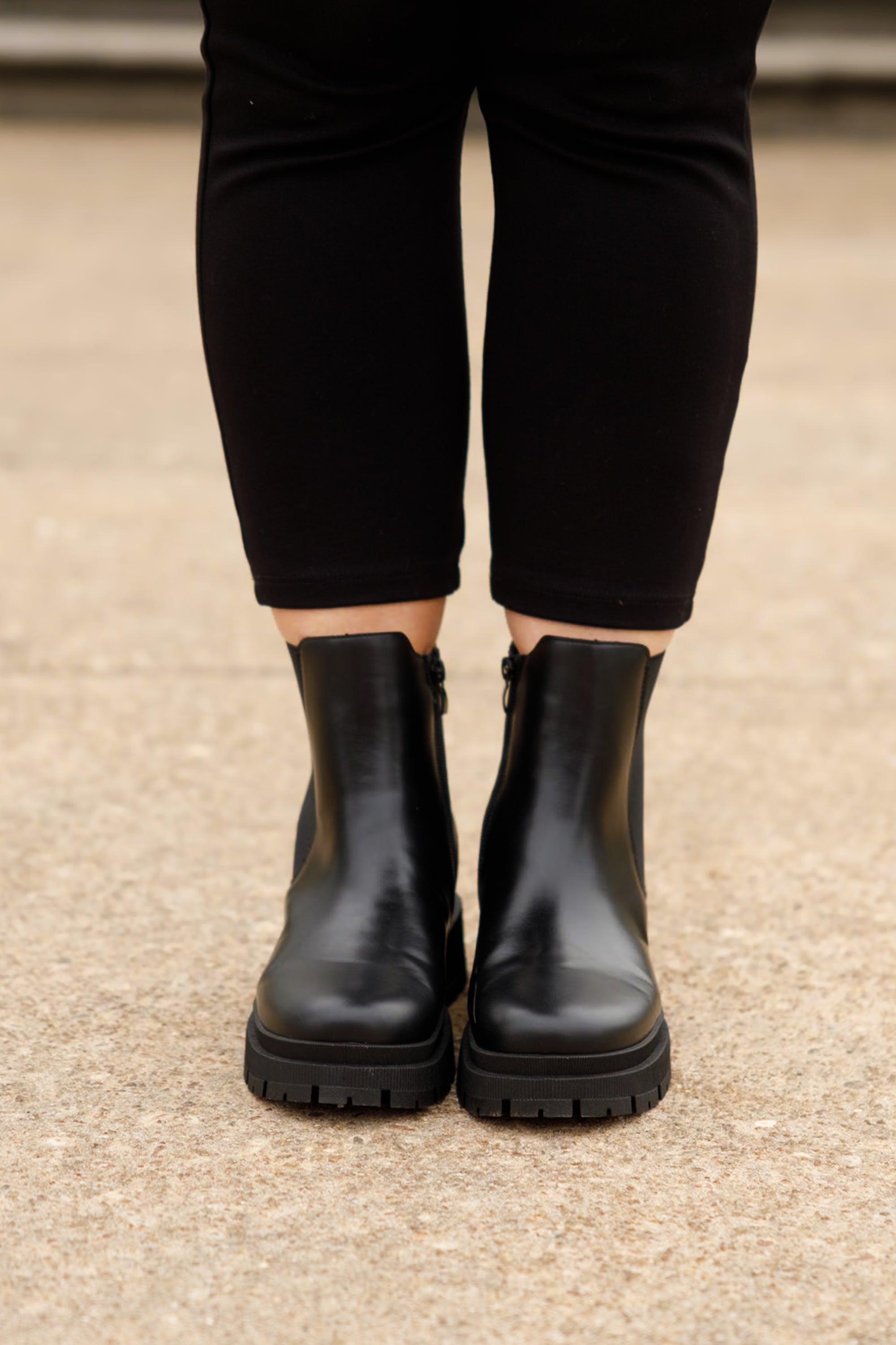 Tough And Fierce Booties, Black